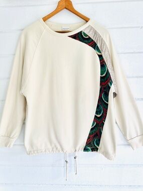 DRIES VAN NOTEN 'Mixed Media' Sweatshirt - XS